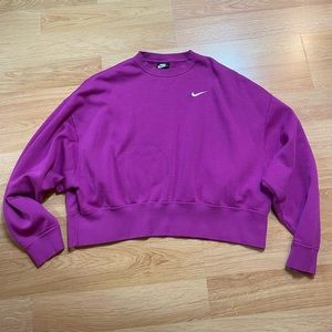 Magenta Nike crewneck